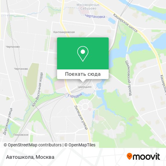 Карта Автошкола
