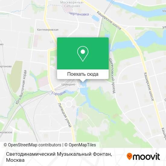 Карта Светодинамический Музыкальный Фонтан