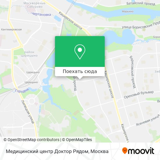 Карта Медицинский центр Доктор Рядом