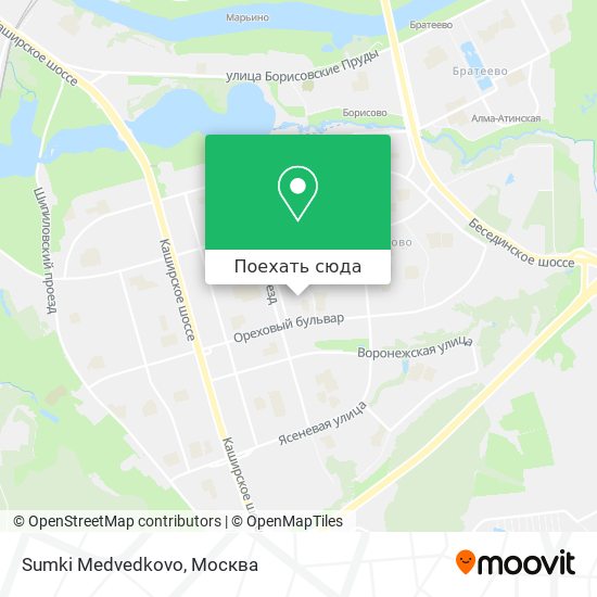 Карта Sumki Medvedkovo
