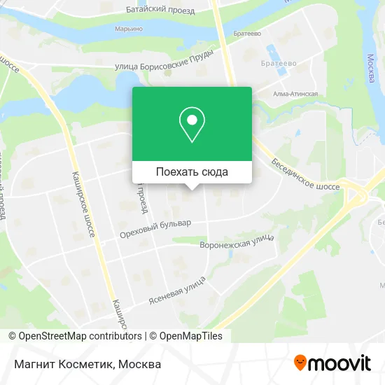 Карта Магнит Косметик