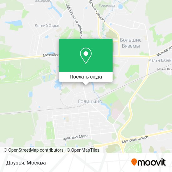 Карта Друзья