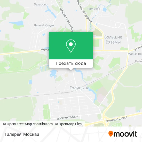 Карта Галерея