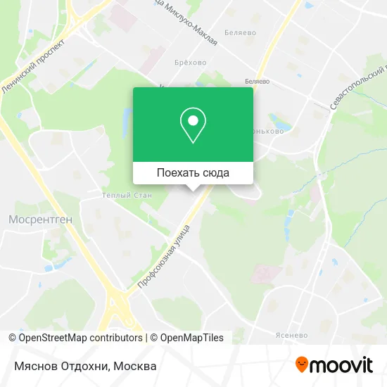 Карта Мяснов Отдохни