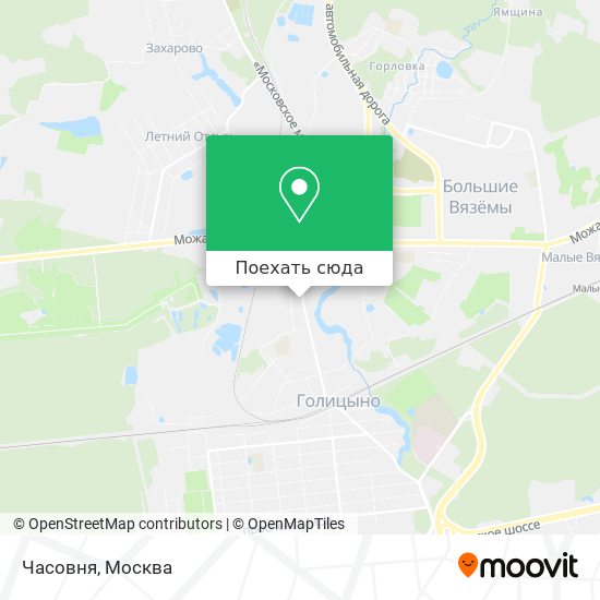 Карта Часовня