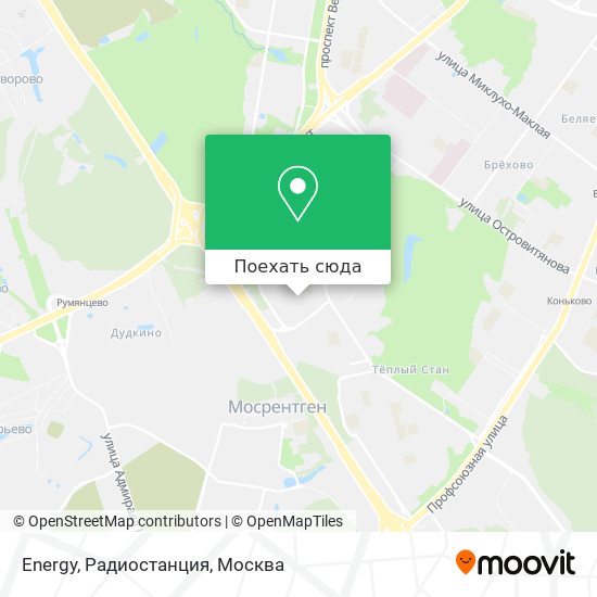 Карта Energy, Радиостанция