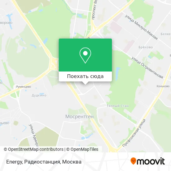 Карта Energy, Радиостанция