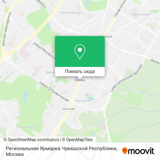 Карта Региональная Ярмарка Чувашской Республики