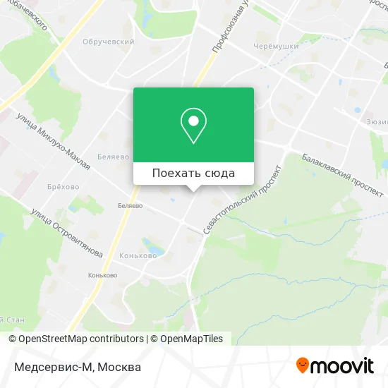 Карта Медсервис-М