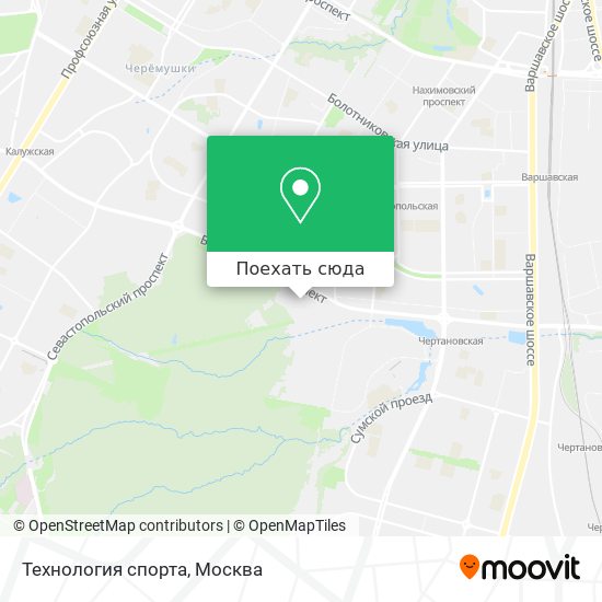 Карта Технология спорта