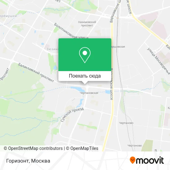 Карта Горизонт