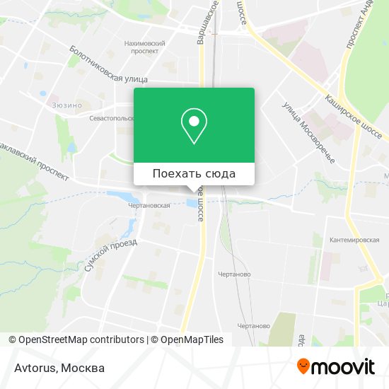 Карта Avtorus