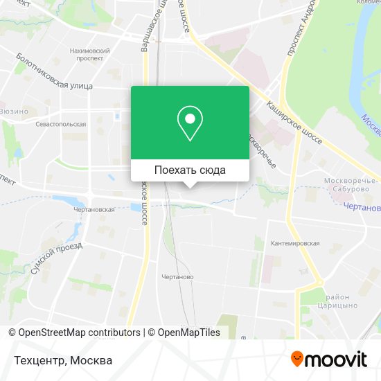 Карта Техцентр
