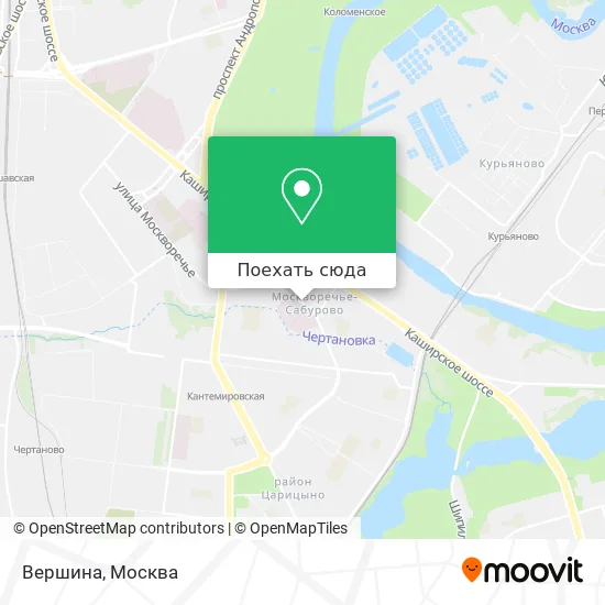 Карта Вершина