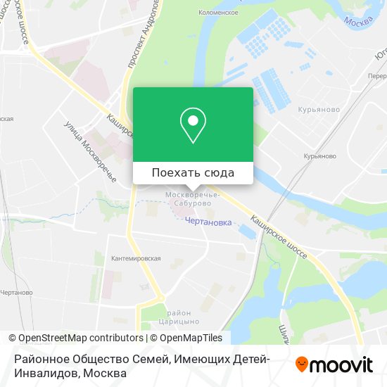 Карта Районное Общество Семей, Имеющих Детей-Инвалидов