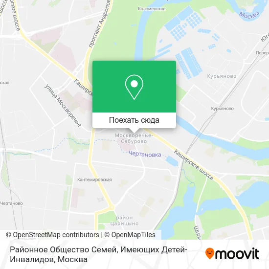 Карта Районное Общество Семей, Имеющих Детей-Инвалидов