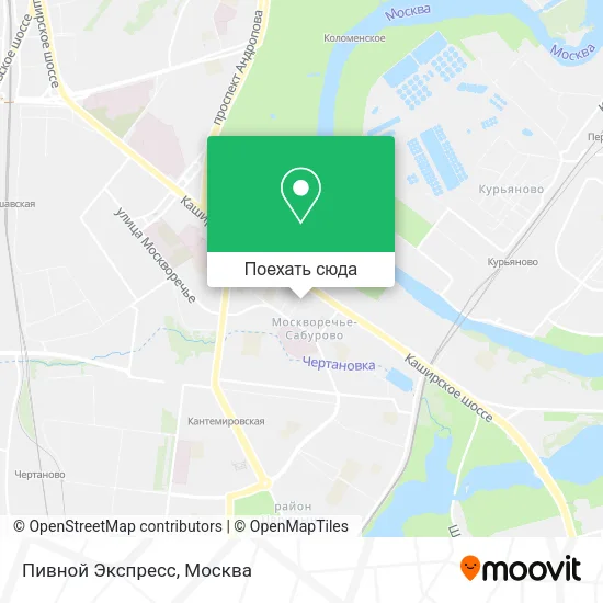 Карта Пивной Экспресс