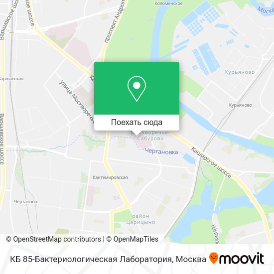 Карта КБ 85-Бактериологическая Лаборатория