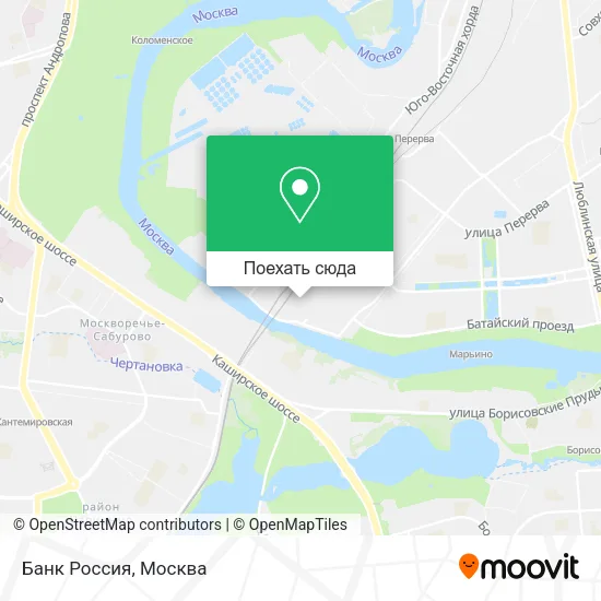 Карта Банк Россия