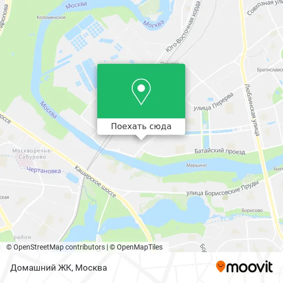 Карта Домашний ЖК