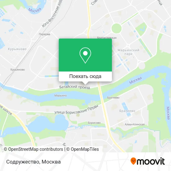 Карта Содружество