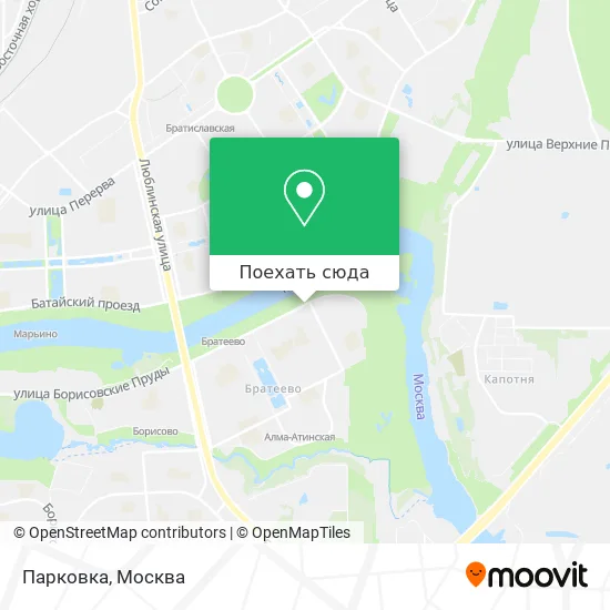 Карта Парковка