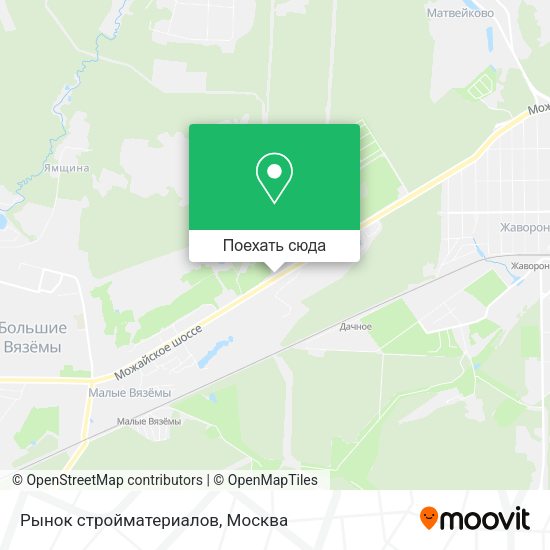 Карта Рынок стройматериалов