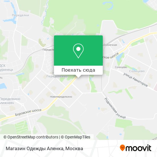 Карта Магазин Одежды Аленка