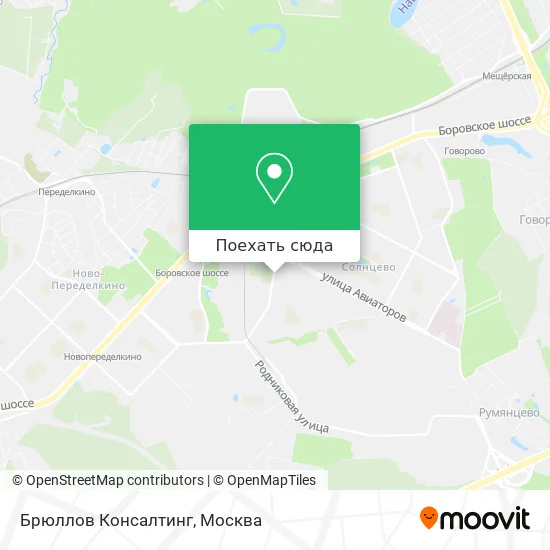 Карта Брюллов Консалтинг