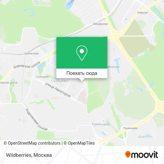 Карта Wildberries