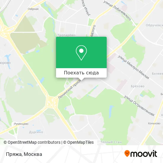 Карта Пряжа