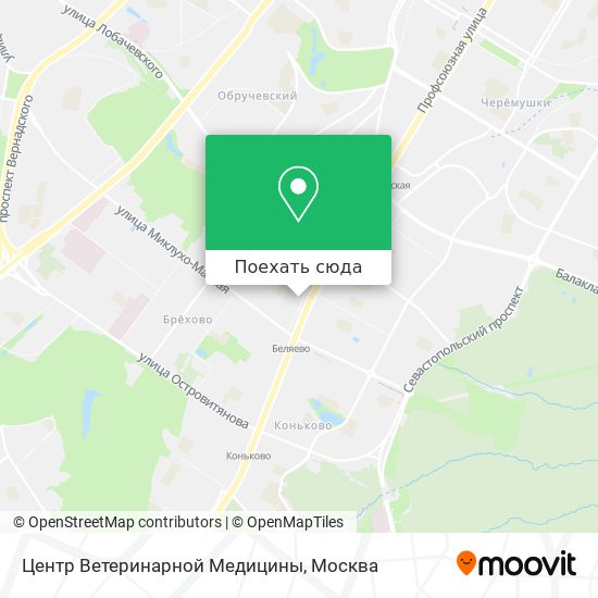Карта Центр Ветеринарной Медицины