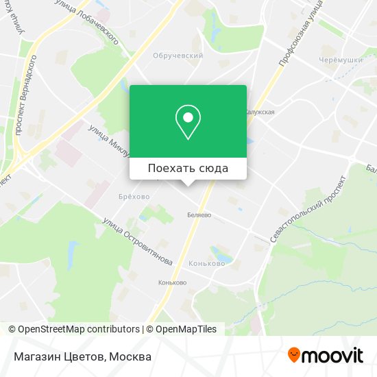 Карта Магазин Цветов