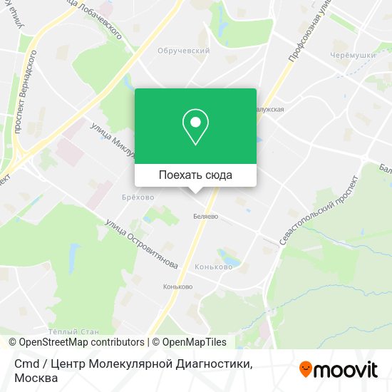 Карта Cmd / Центр Молекулярной Диагностики