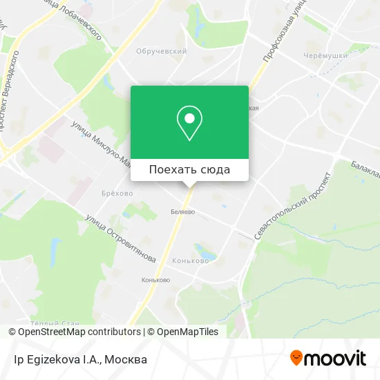 Карта Ip Egizekova I.A.