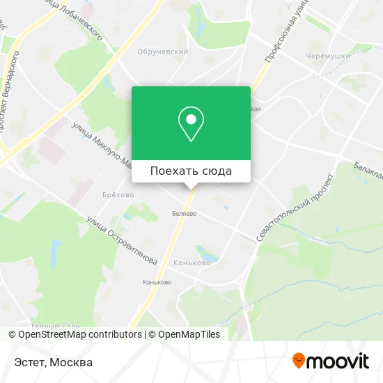 Карта Эстет