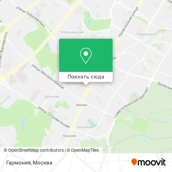 Карта Гармония