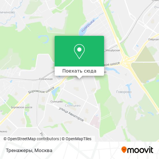 Карта Тренажеры