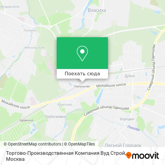 Карта Торгово-Производственная Компания Вуд Строй