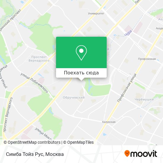 Карта Симба Тойз Рус