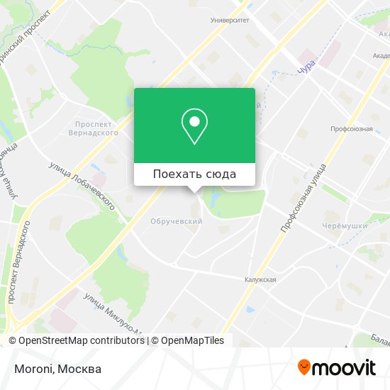 Карта Moroni