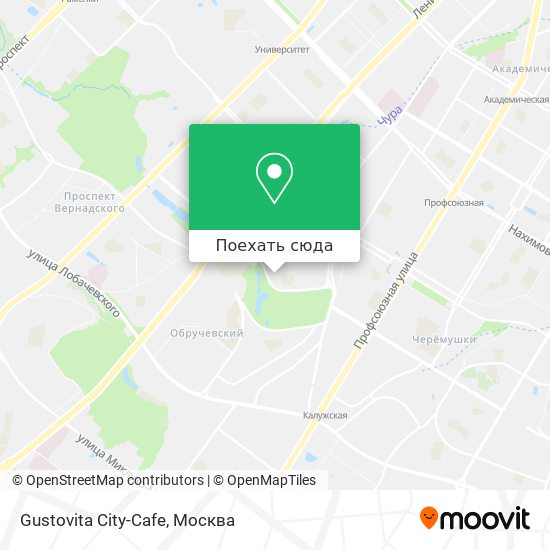 Карта Gustovita City-Cafe