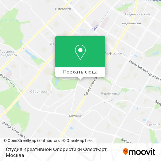 Карта Студия Креативной Флористики Флерт-арт