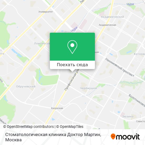 Карта Стоматологическая клиника Доктор Мартин