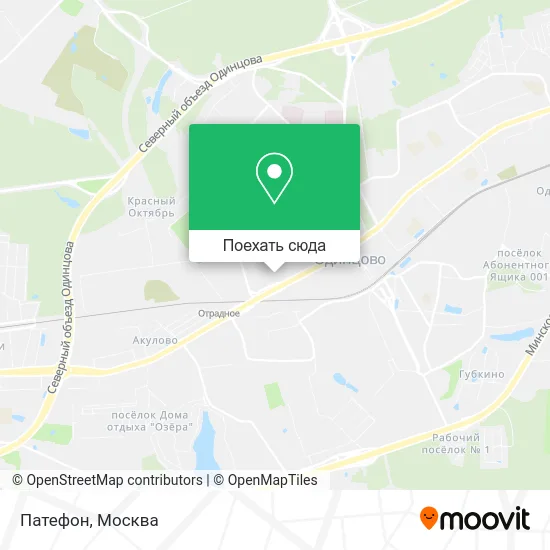 Карта Патефон