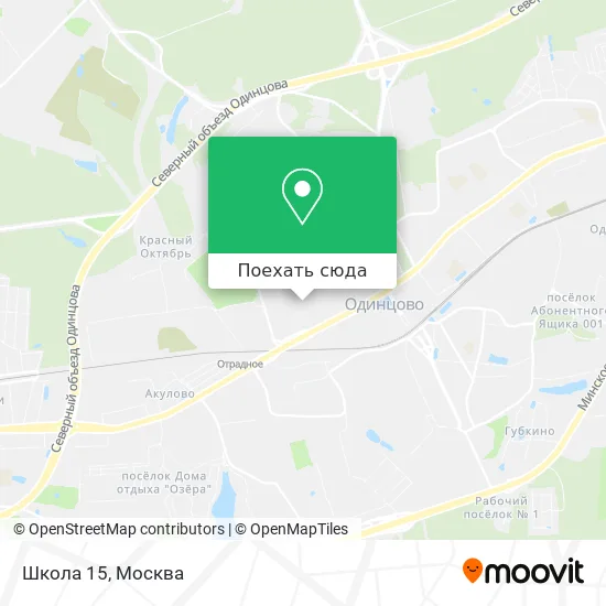 Карта Школа 15