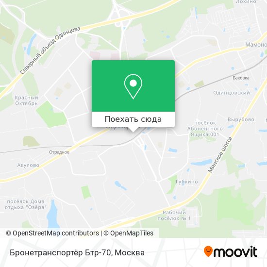Карта Бронетранспортёр Бтр-70