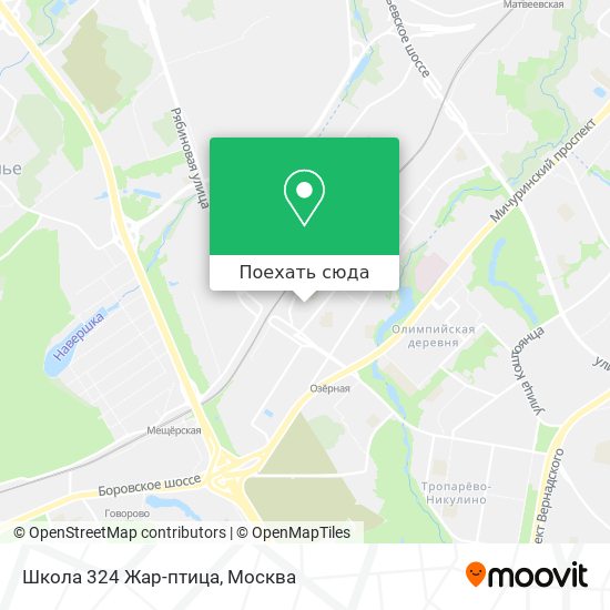 Карта Школа 324 Жар-птица