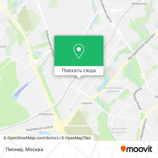 Карта Пионер