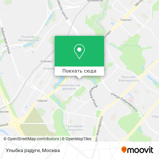 Карта Улыбка радуги